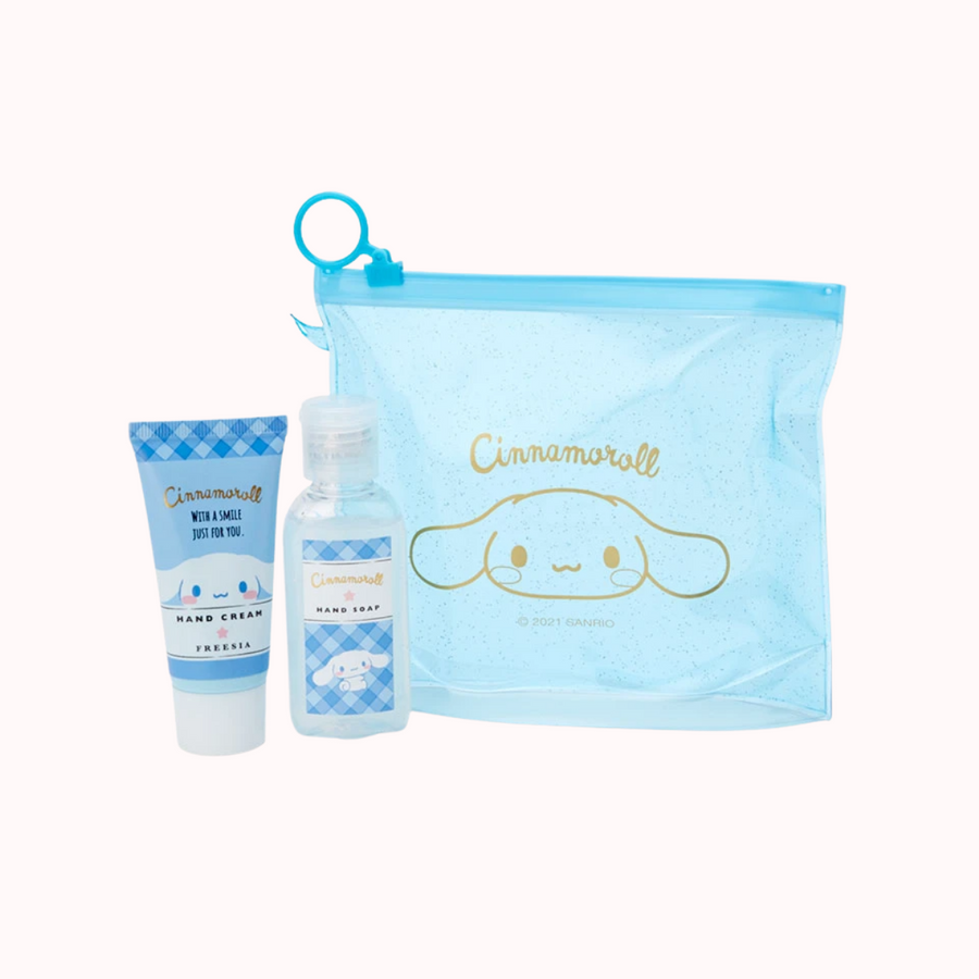 SANRIO Cinnamoroll Freesia Hand Cream & Hand Soap Gift Set