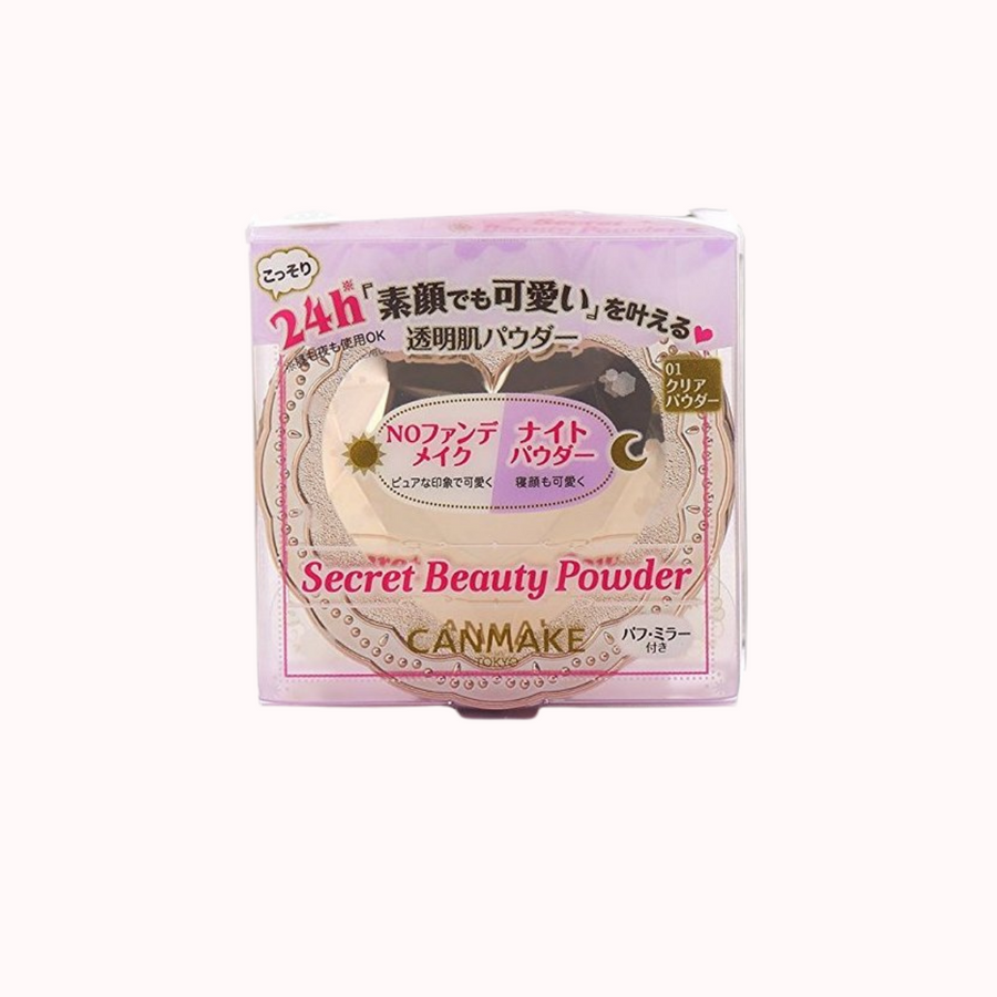 CANMAKE Secret Beauty Powder - 01 Clear - CHERIPAI
