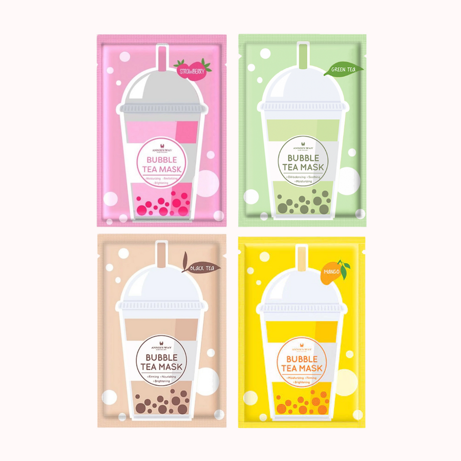 ANNIE'S WAY Bubble Tea Sheet Mask (4 Types) - CHERIPAI