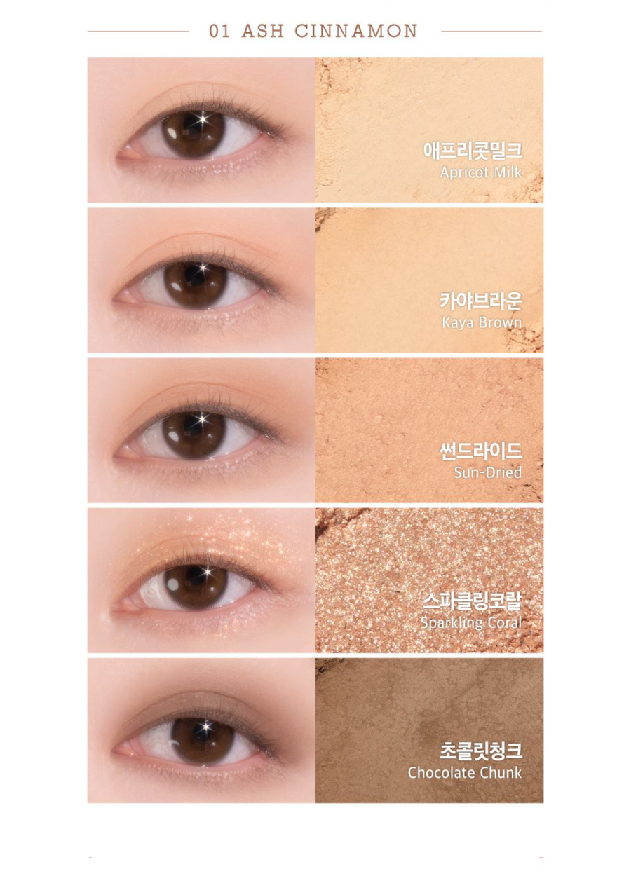 LILYBYRED Mood Keyboard #01 Ash Cinnamon (10.5g) - CHERIPAI