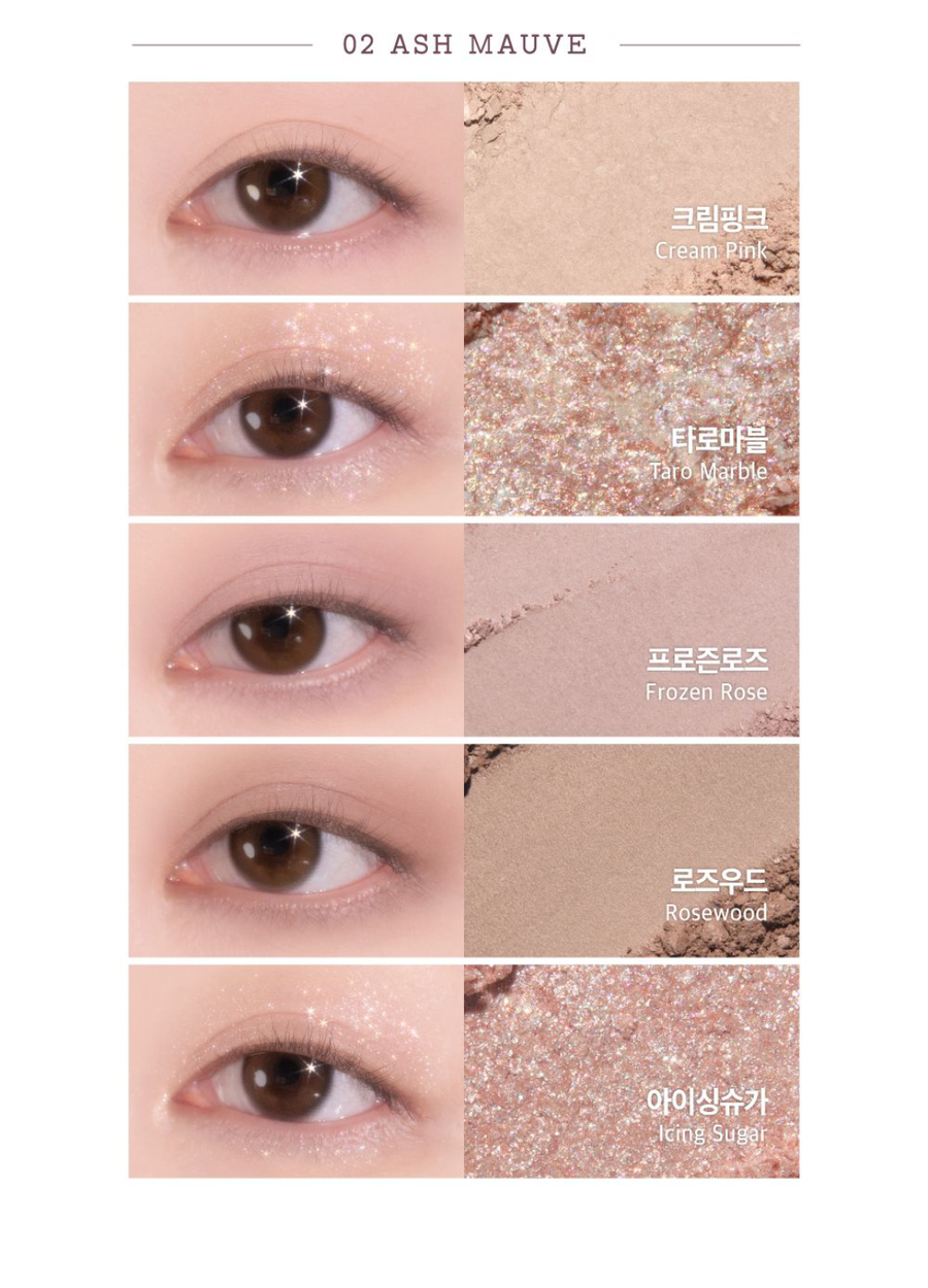 LILYBYRED Mood Keyboard #02 Ash Mauve (10.5g) - CHERIPAI