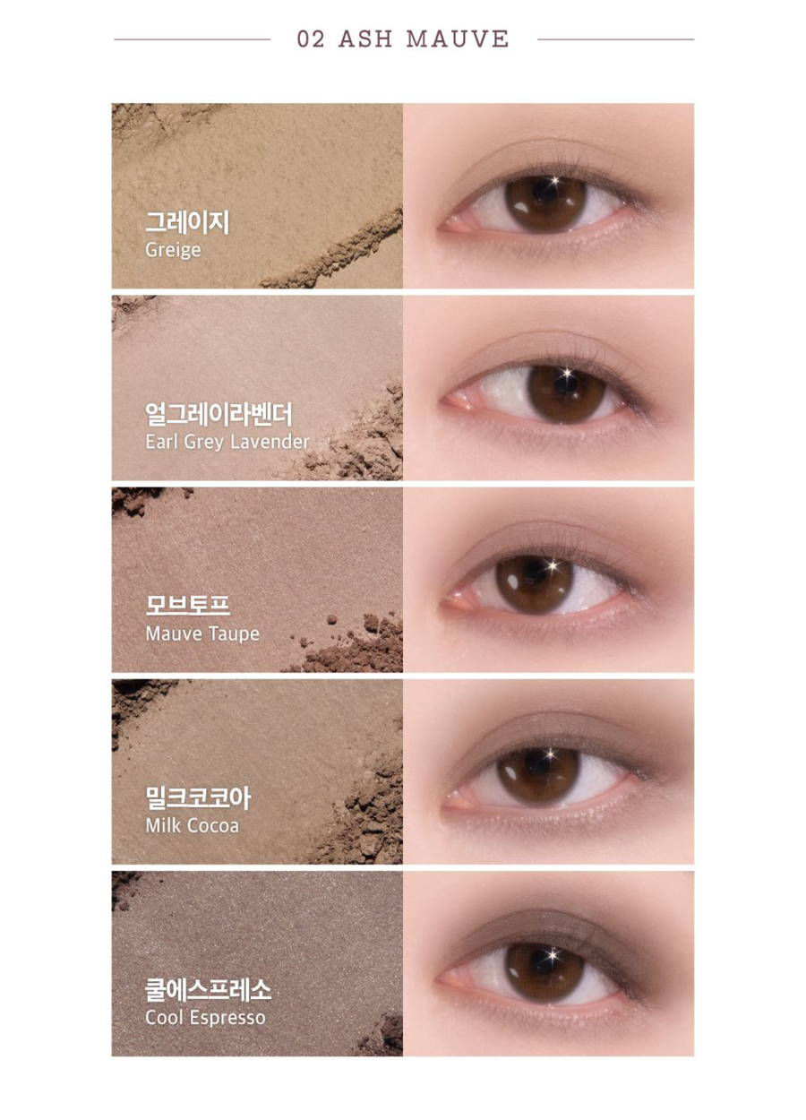 LILYBYRED Mood Keyboard #02 Ash Mauve (10.5g) - CHERIPAI