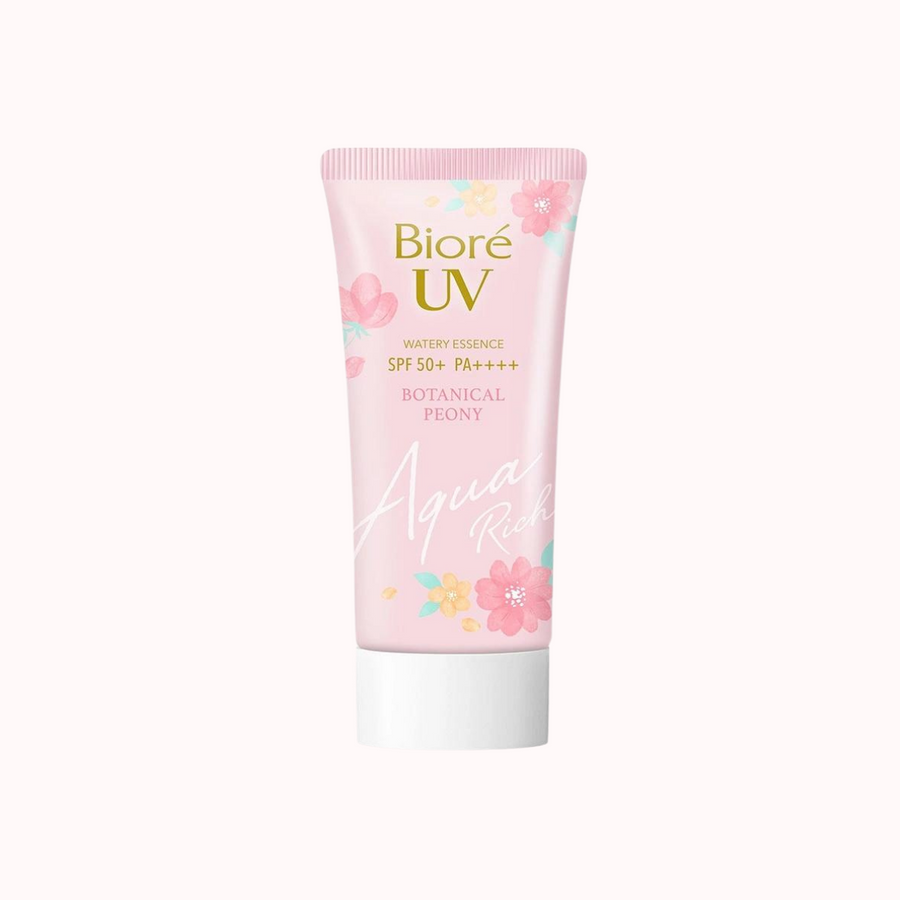 KAO BIORE UV Aqua Rich Watery Essence SPF 50+ PA++++ Botanical Peony - CHERIPAI