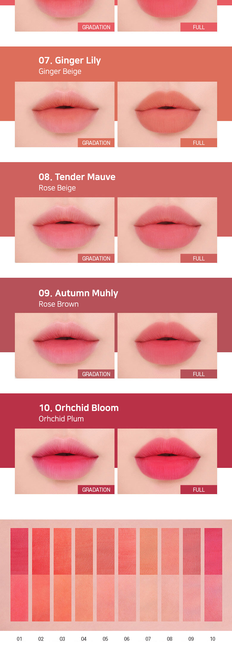 WAKEMAKE Water Blurring Fixing Tint (14 Shades)