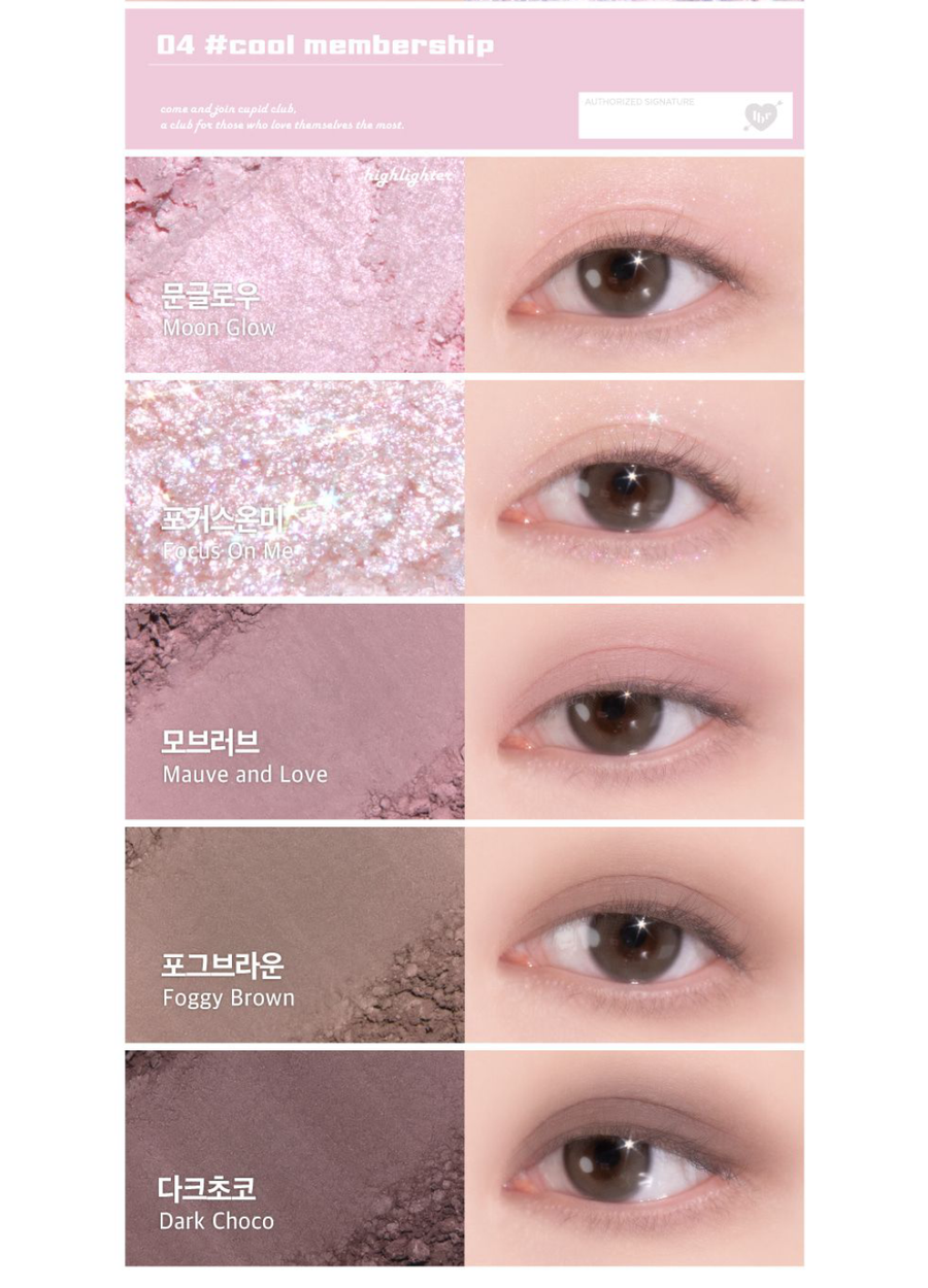 LILYBYRED Mood Keyboard Cupid Club Edition #04 Cool Membership (10.5g) - CHERIPAI