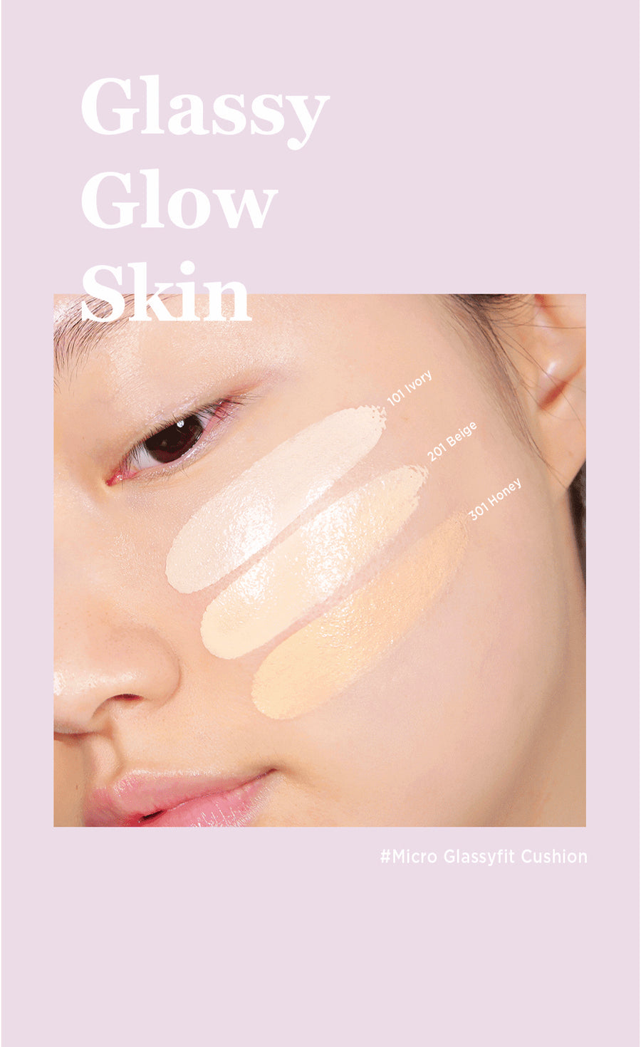 MOONSHOT Micro Glassyfit Cushion [3 Shades] - CHERIPAI