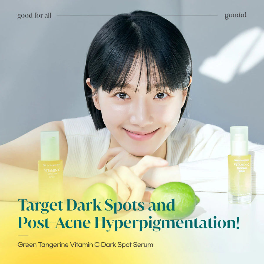 GOODAL Green Tangerine Vita C Dark Spot Serum (40ml) - CHERIPAI