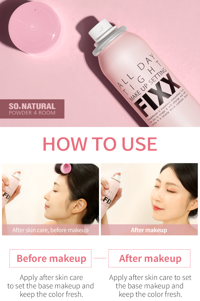 SO NATURAL All Day Tight Make Up Setting Fixx (75ml) - CHERIPAI