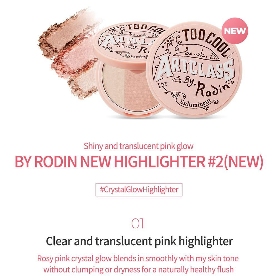 TOOCOOLFORSCHOOL Artclass By Rodin Highlighter #02 Luminous (11g) - CHERIPAI