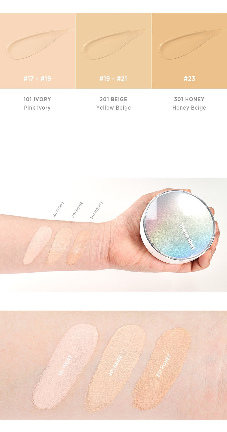 MOONSHOT Micro Settingfit Cushion EX (3 Shades) - CHERIPAI