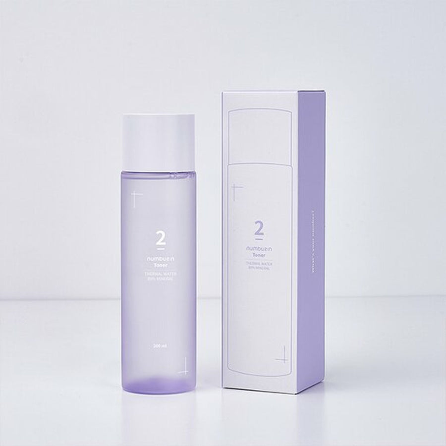 NUMBUZIN No.2 Thermal Water 89% Mineral Toner (200ml) - CHERIPAI