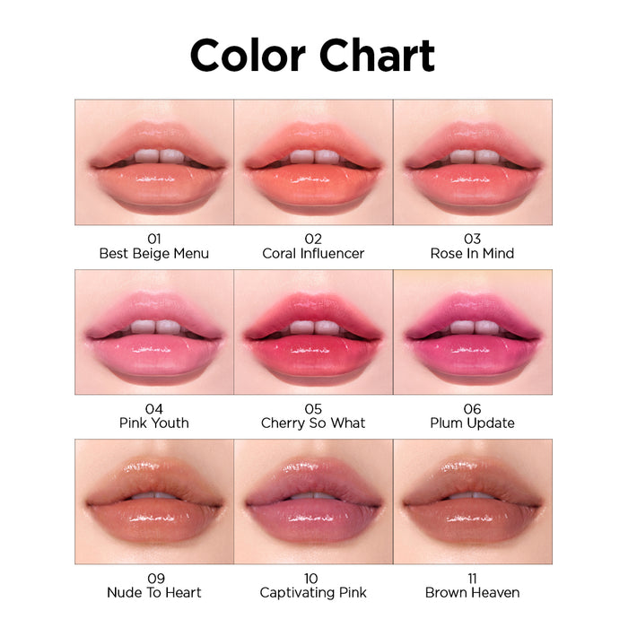 PERIPERA Ink Mood Glowy Tint (9 Shades) - CHERIPAI