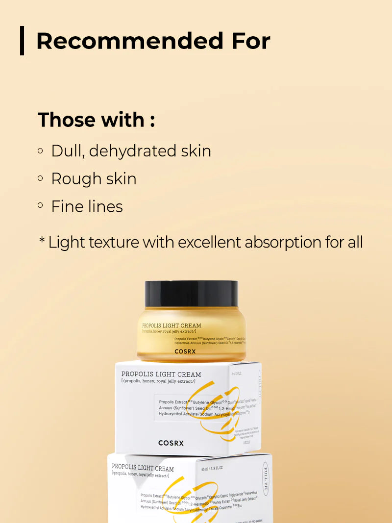 COSRX Full Fit Propolis Light Cream (65ml) - CHERIPAI