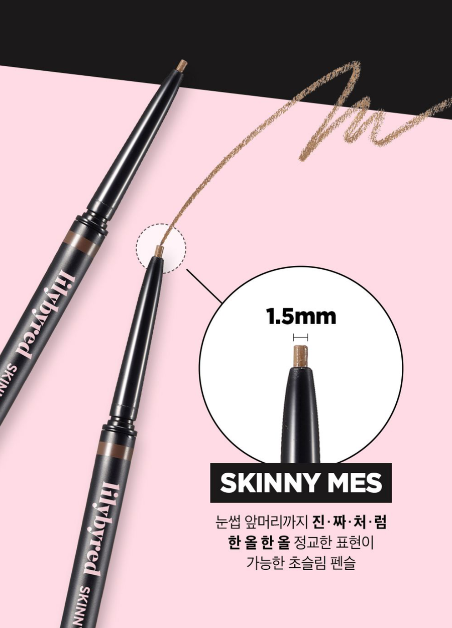 LILYBYRED Skinny Mes Brow Pencil - 4 Shades (0.09g) - CHERIPAI