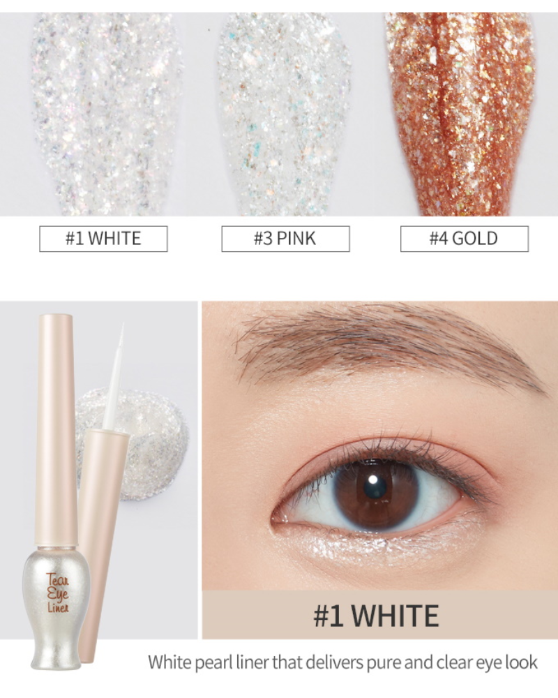 ETUDE Tear Eye Liner #1 White - CHERIPAI