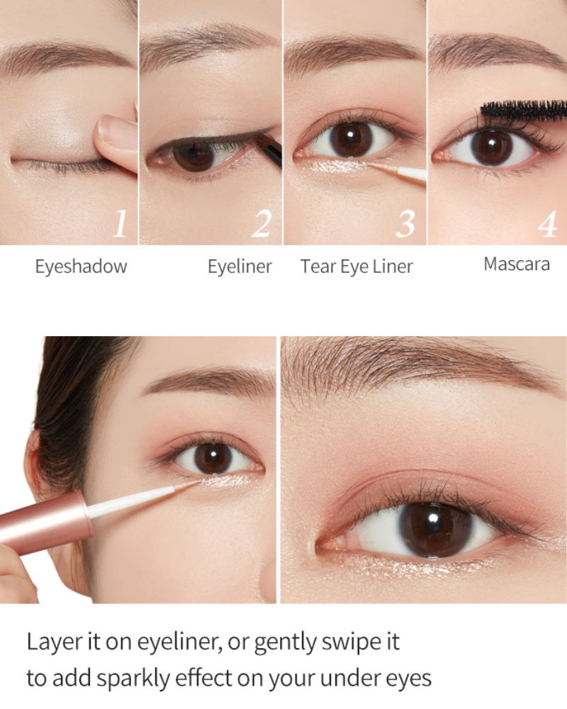 ETUDE Tear Eye Liner #1 White - CHERIPAI