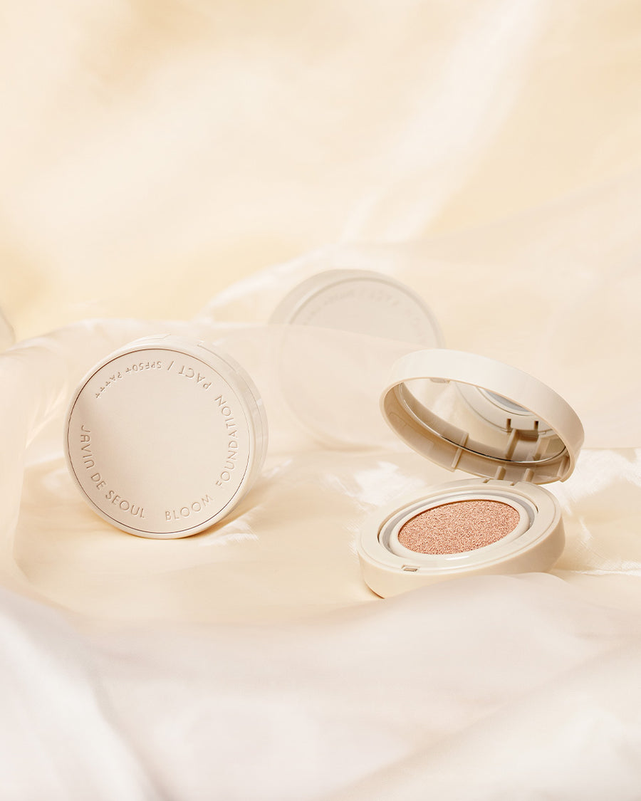 JAVIN DE SEOUL Bloom Foundation Pact SPF 50+ PA+++ (3 Shades) - CHERIPAI