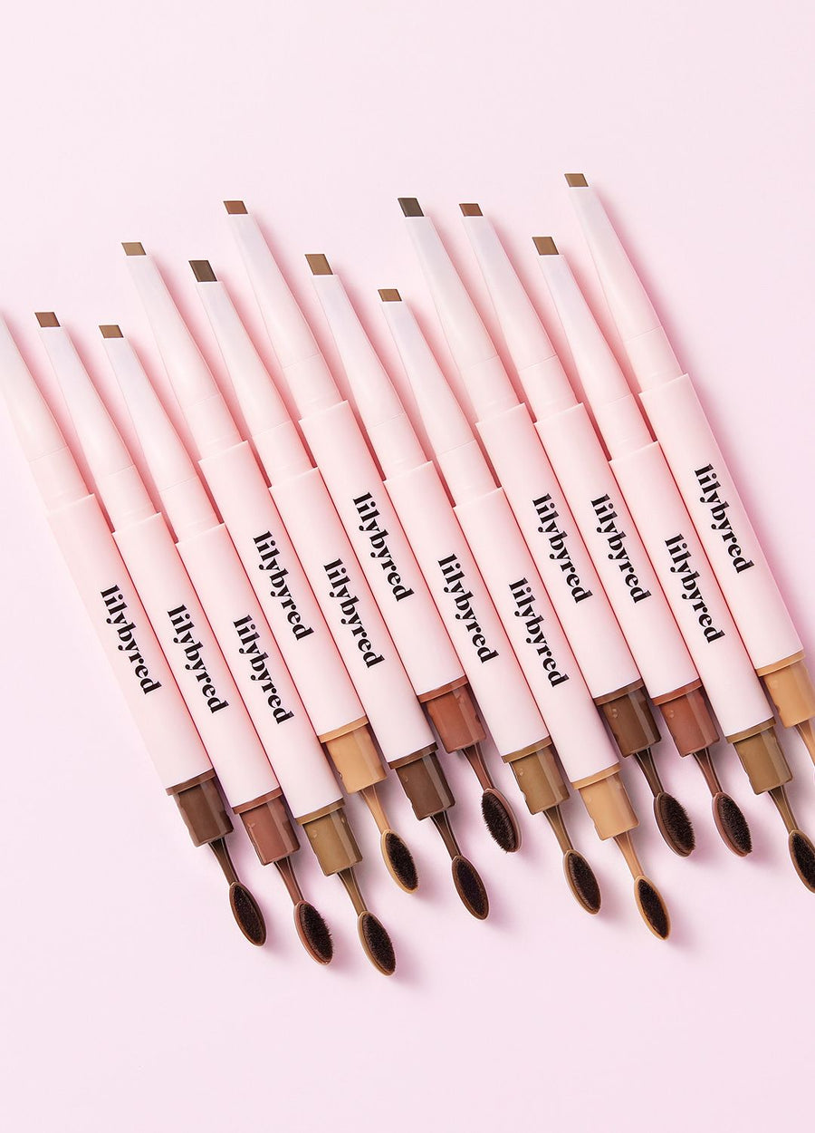 LILYBYRED Hard Flat Brow Pencil - 5 Shades (0.17g) - CHERIPAI