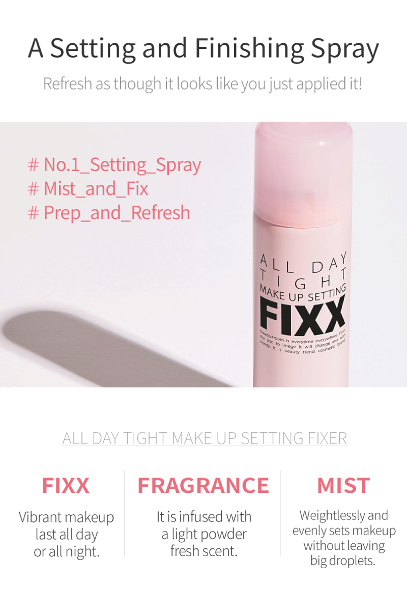 SO NATURAL All Day Tight Make Up Setting Fixx (75ml) - CHERIPAI